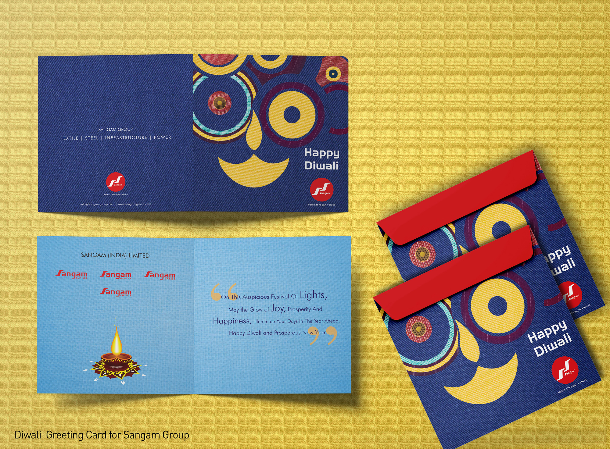 Diwali Card Design 