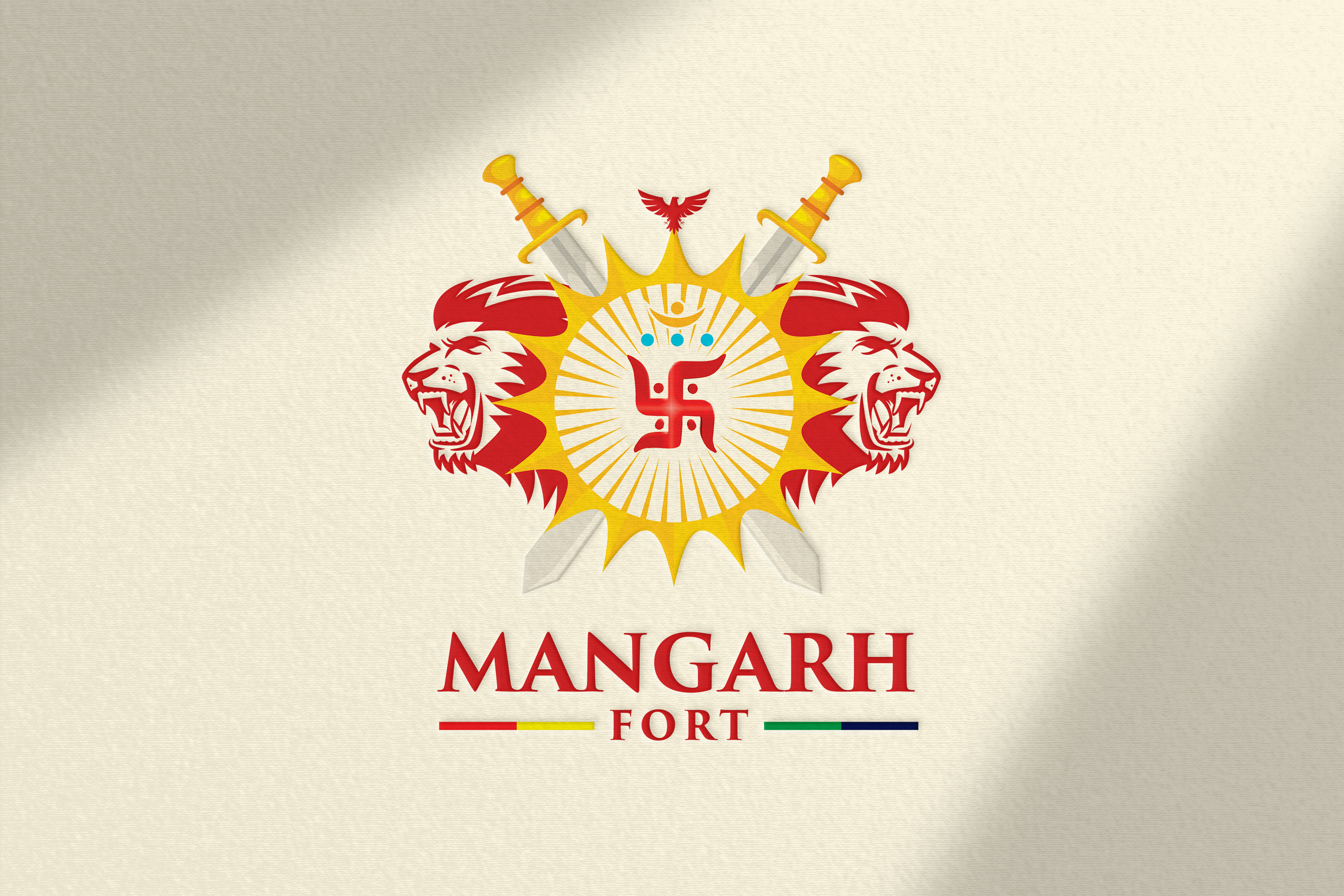 Mangarh Fort Logo Design