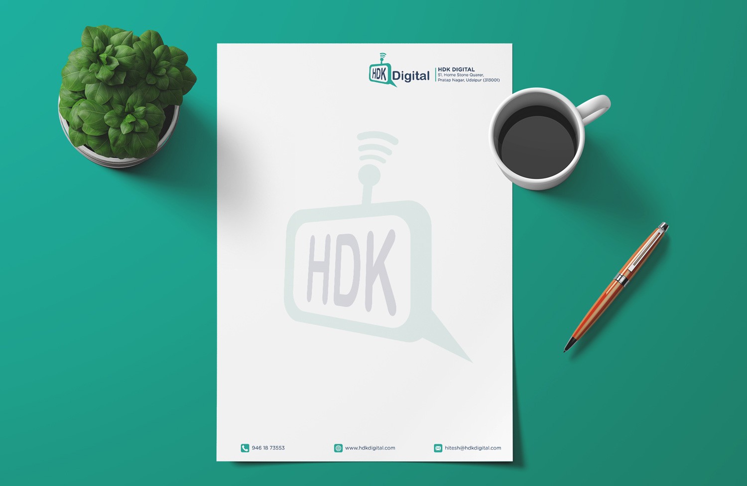 HDK Digital Letter Head Design