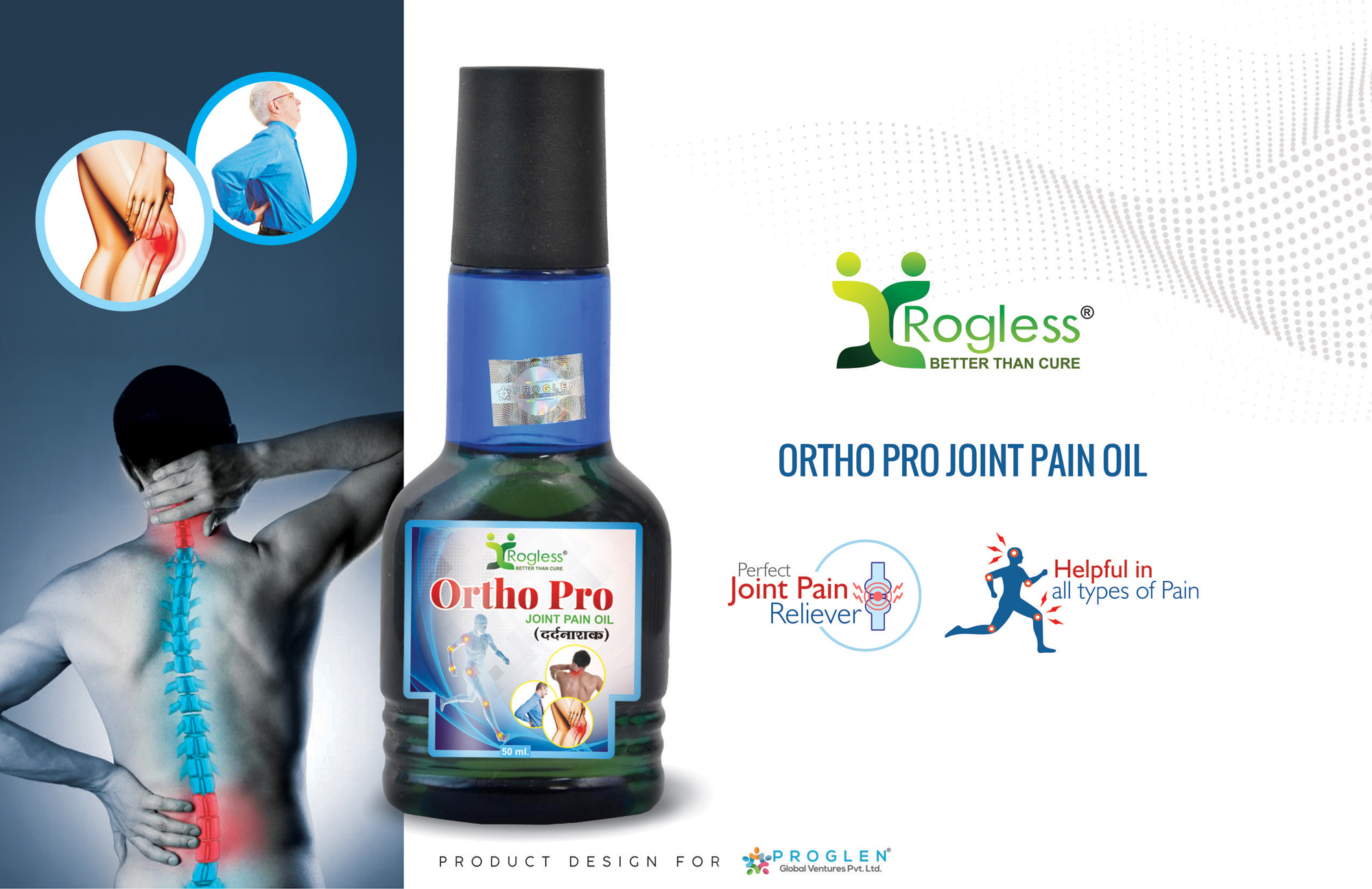 Rogless Ortho Pro Joint Pain Oil