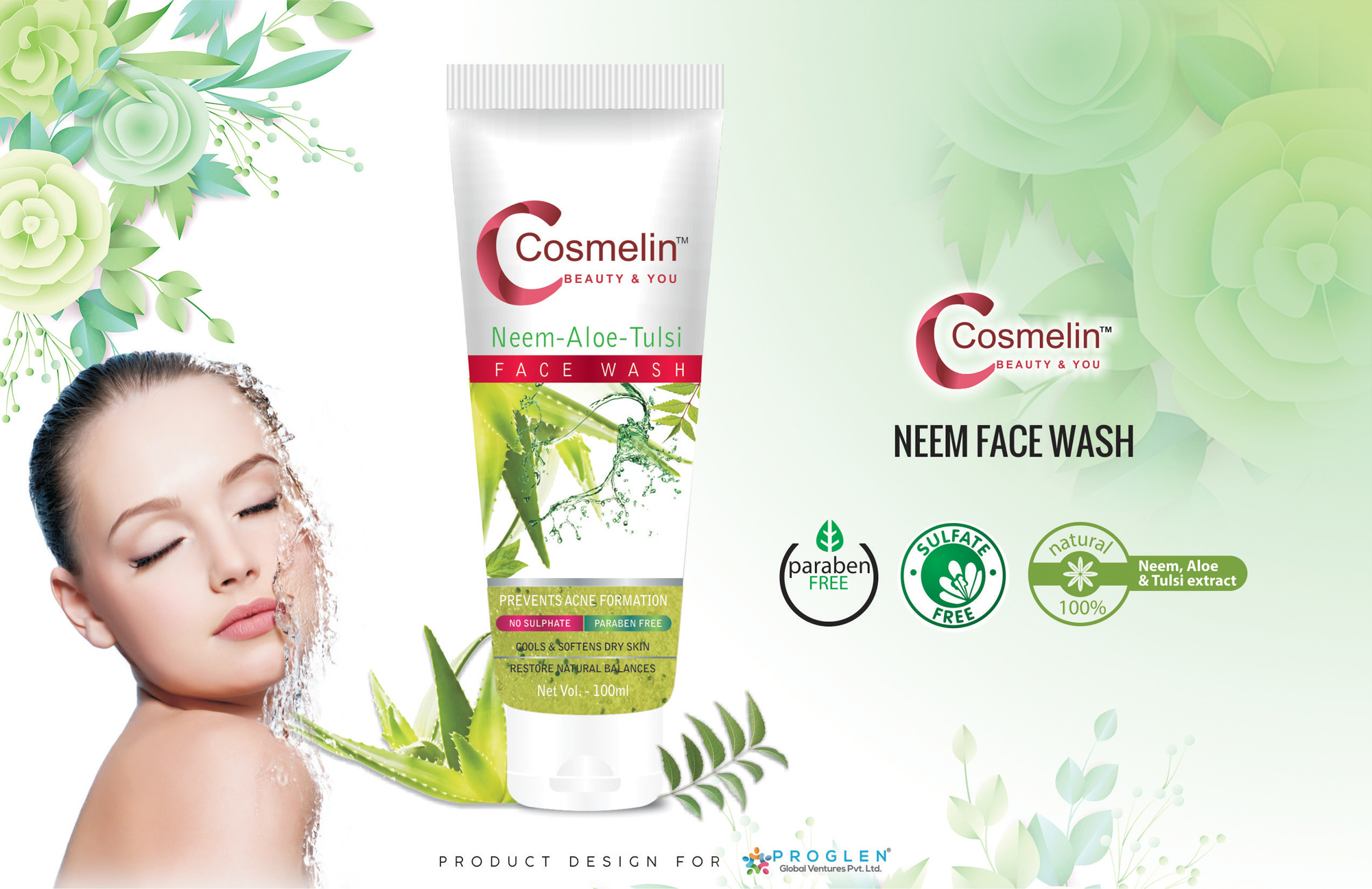 Cosmelin Neem Face Wash